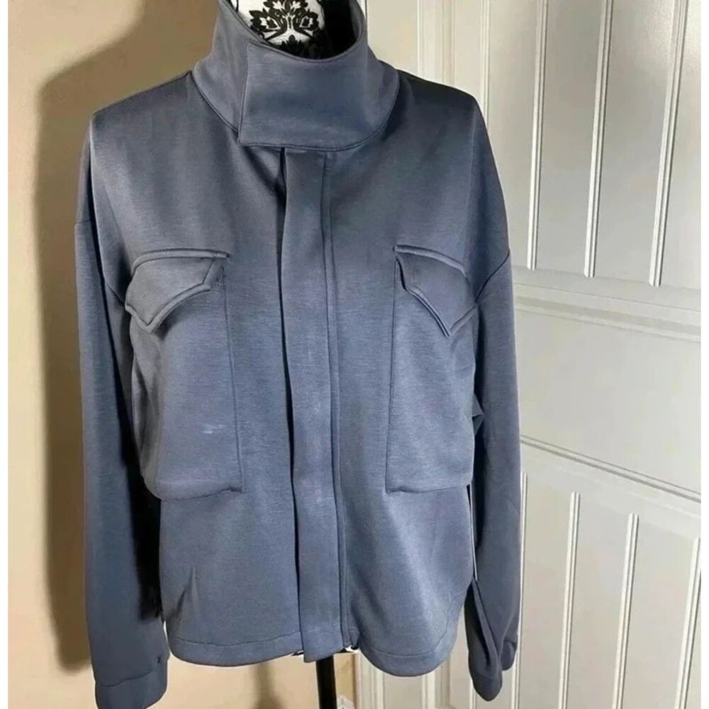 Velocity Oversized Scuba Knit Jacket NWT